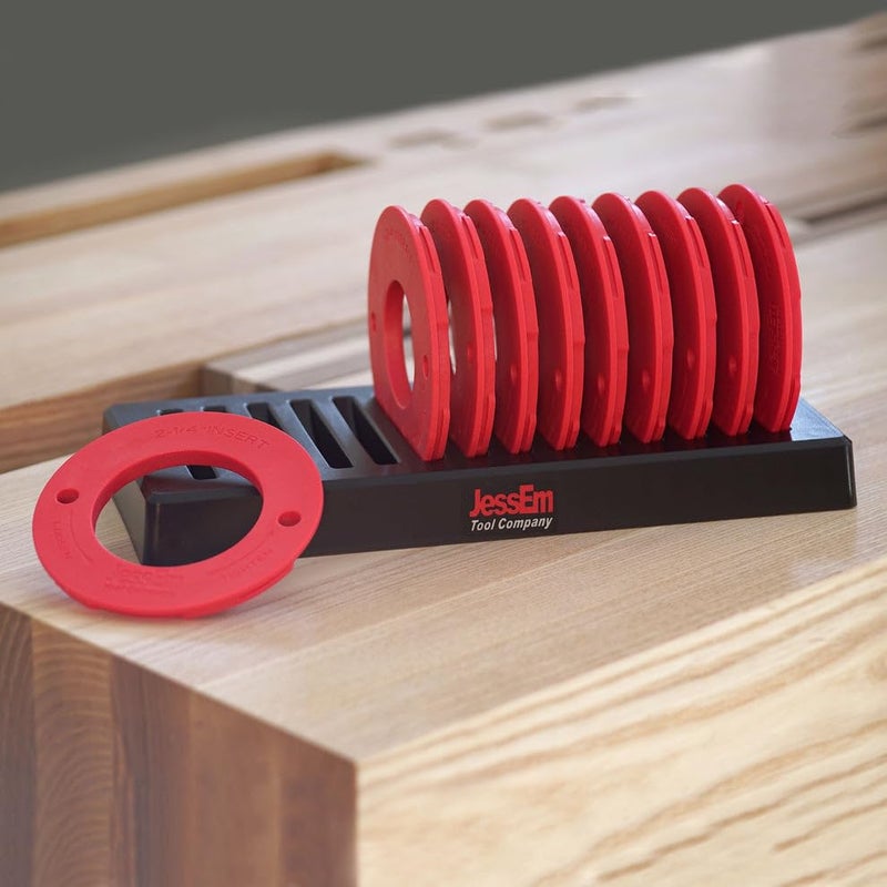 JessEm 02030 10 Piece Insert Ring Kit with Caddy for Rout-R-Lifts, Mast-R-Lifts and Excell II - Image 3